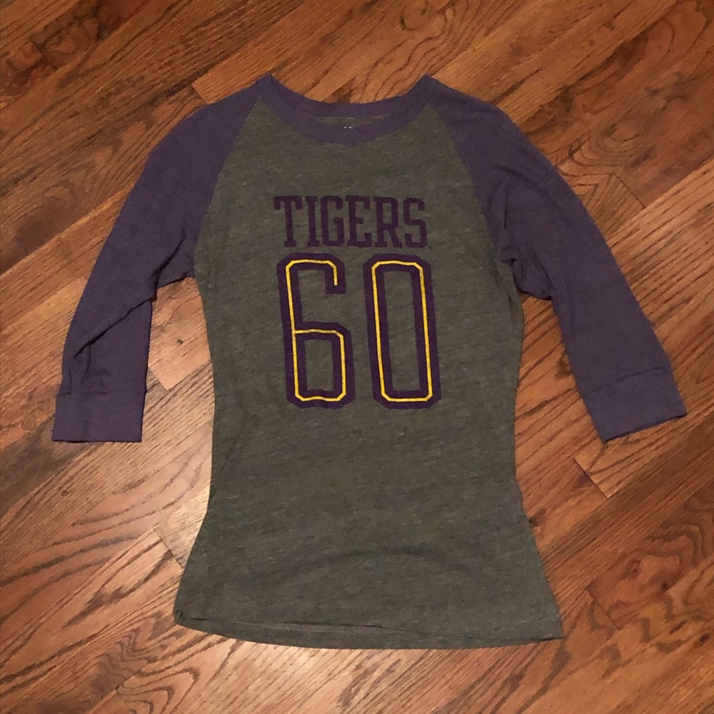 🐅Tigers Raglan 3/4 Tee🐯